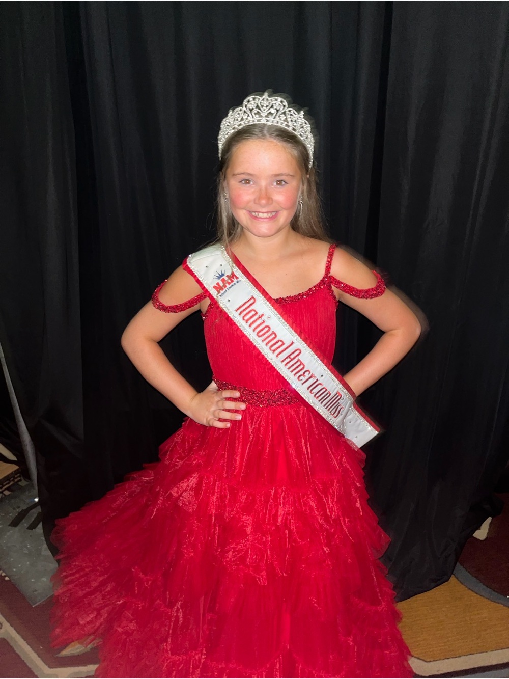 Red Ashley Lauren Gown